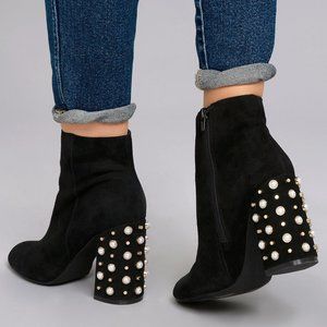 steve madden studded booties
